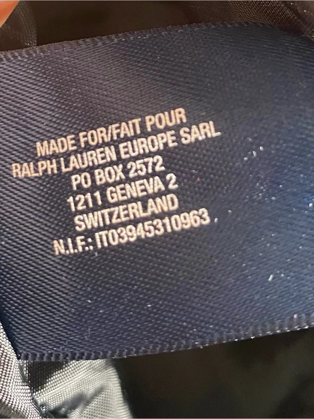 Ralph Lauren this high